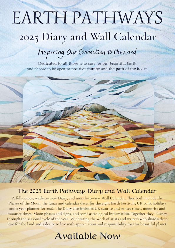 Earth Pathways Diary & Calendars 2025 Rachael Crow